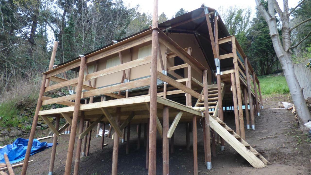 La Tente De La Plage Plouha Kültér fotó